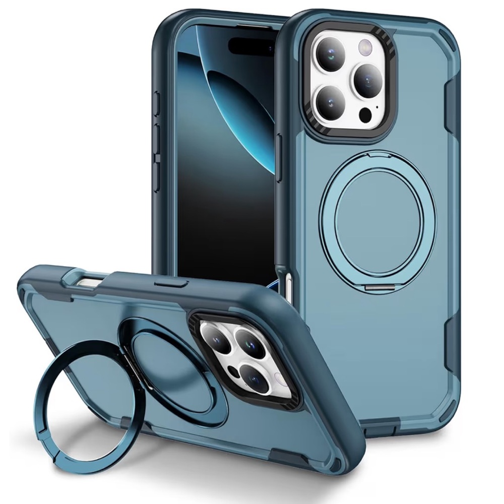 iPhone 16 Pro Max Case with Rotatable Stand